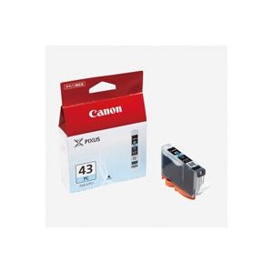 （まとめ買い）キャノン Canon インクカートリッジ BCI-43PC フォトシアン 【×4セット】
