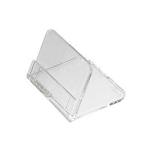 （まとめ買い）共栄プラスチック メタクリル豆カード立（大）5個入 L-50-5 【×10セット】
