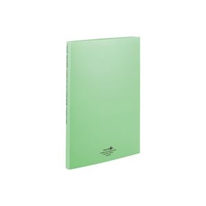 （まとめ買い）LIHITLAB クリヤーブック クリアブック交換式 N-5015 黄緑 【×10セット】