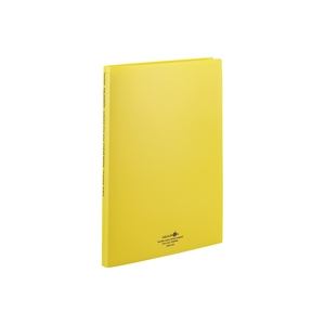 （まとめ買い）LIHITLAB クリヤーブック クリアブック交換式 N-5015 黄 【×10セット】