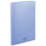 （まとめ買い）LIHITLAB クリヤーブック クリアブック交換式 N-5015 青 【×10セット】