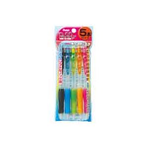 （まとめ買い）ぺんてる ローリーシャープ 5本パック XAZ135-5 【×10セット】
