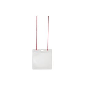 （まとめ買い）プラス イベント名札50枚入CT-E1 レッド 【×3セット】