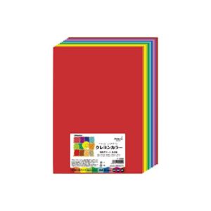 （まとめ買い）Nagatoya クレヨンカラーA4 10色各色2枚ナ-CR902 【×10セット】
