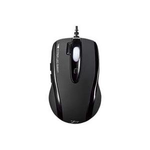 （まとめ買い）サンワサプライ LEDマウス ブラック MA-125HBK 【×3セット】
