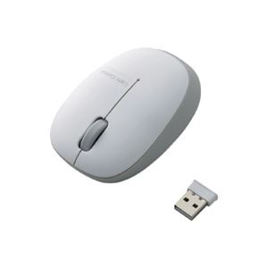 （まとめ買い）エレコム ELECOM ワイヤレスLEDマウス シルバーM-BL20DBSV 【×5セット】