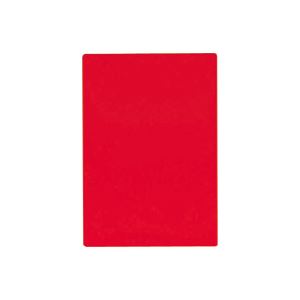 （まとめ買い）共栄プラスチック A4判 色透明下敷 赤 NO.1377-R 【×20セット】