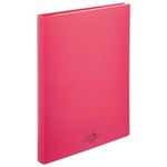 （まとめ買い）LIHITLAB クリヤーブック クリアブック交換式 N-5016-3 A4S 赤 【×5セット】