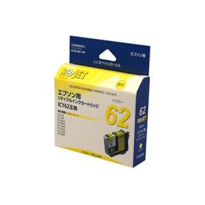 （まとめ買い）エネックス Rインクカートリッジ EE62-Y イエロー 【×5セット】