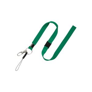 （まとめ買い）オープン工業 名札用ストラップ ひも NB-205-GN 緑 【×10セット】