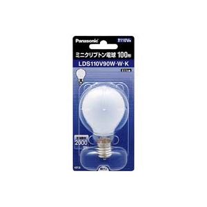 （まとめ買い）Panasonic パナソニック ミニクリプトン電球LDS110V90WWKホワイト 【×40セット】