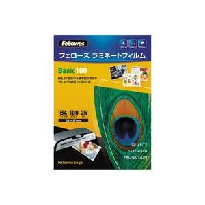 （まとめ買い）フェローズジャパン ラミネートフィルム100μmB4 25枚 5400901 【×3セット】