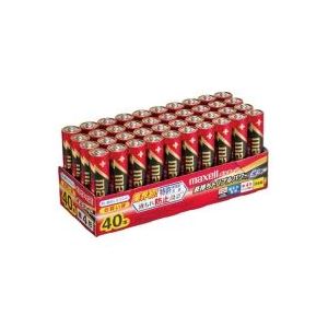 （まとめ買い）日立マクセル HITACHI ボルテージ 単4形 40本 LR03（T）40P TR 【×2セット】