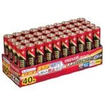 （まとめ買い）日立マクセル HITACHI ボルテージ 単4形 40本 LR03（T）40P TR 【×2セット】
