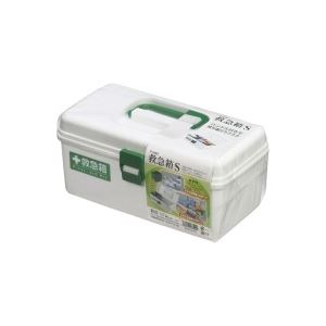 （まとめ買い）不動技研 救急箱 S ホワイト F-2485 【×5セット】