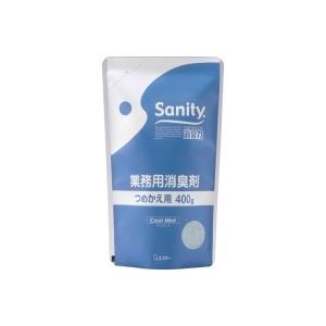 （まとめ買い）エステー 業務用消臭剤 クールミント 詰替用 400g 【×10セット】
