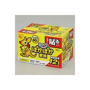 （まとめ買い）アイリスオーヤマ ぽかぽか家族貼るレギュラー60個入PKN-60HR 【×2セット】