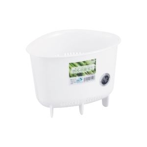 （まとめ買い）リス 流しコーナー L パールホワイト 【×40セット】