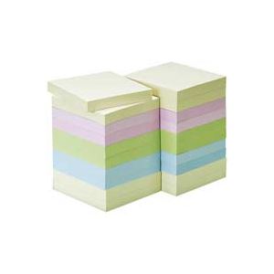 （まとめ買い）ジョインテックス ふせん75×75mm混色 100枚*20冊 P512J-M-20 【×3セット】