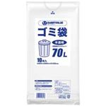 （まとめ買い）ジョインテックス ゴミ袋 LDD半透明 70L 10枚 N209J-70 【×10セット】