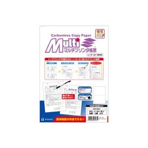 （まとめ買い）ヒサゴ マルチ帳票BPC2003 A4 白 2面4穴100枚 【×3セット】