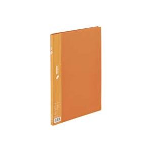 （まとめ買い）プラス クリアファイルA4S 40P FC-124SI イエロー 【×10セット】