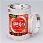 （まとめ買い）スリーエム 3M 超透明テープS BK-12N 工業用包装10巻 【×5セット】