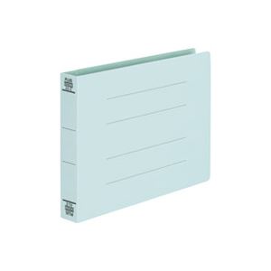 （まとめ買い）プラス フラットファイル 紙バインダー 2穴 042NW A5E 青10冊 【×5セット】