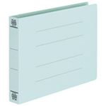 （まとめ買い）プラス フラットファイル 紙バインダー 2穴 042NW A5E 青10冊 【×5セット】