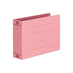 （まとめ買い）プラス フラットファイル 紙バインダー 2穴 厚とじNo.042SWピンク10冊 【×3セット】
