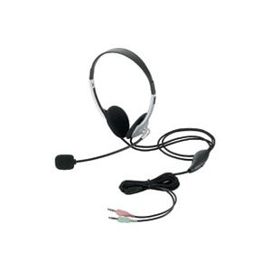 （まとめ買い）エレコム ELECOM ヘッドセット両耳オーバーヘッド HS-HP22SV 【×5セット】
