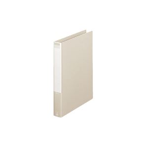 （まとめ買い）プラス 2リングファイル FL-101RF A4S 37mm 淡灰 【×10セット】