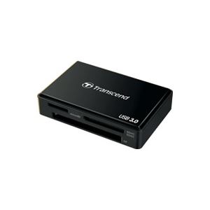 （まとめ買い）トランセンド カードリーダー／ライターTS-RDF8Kブラック 【×2セット】