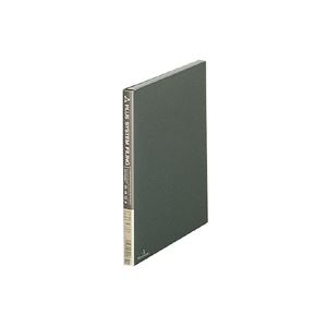 （まとめ買い）プラス ケースファイル PP製 FL-101CA A4 濃灰 【×10セット】
