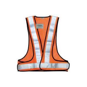 （まとめ買い）スリーエム 3M 高視認性反射ベストSVP-02R レッドオレンジ 【×6セット】