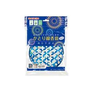 （まとめ買い）大日本除蟲菊 金鳥吊り下げ式かとり線香皿 ブルー 【×80セット】