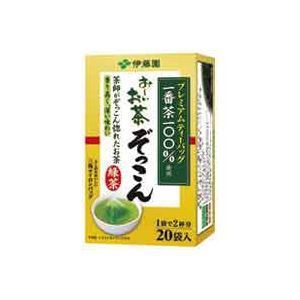 （まとめ買い）伊藤園 プレミアムティーバッグ ぞっこん 20バッグ 【×40セット】