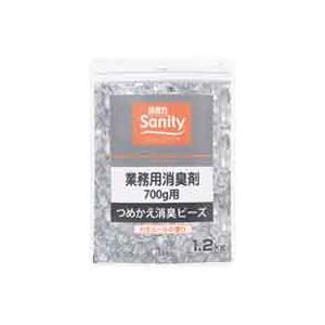 （まとめ買い）エステー サニティー 消臭剤 詰替 カモミール 1.2kg 【×3セット】