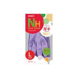 （まとめ買い）ショーワ ナイスハンドミュー厚手 L バイオレット 【×20セット】