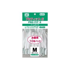 （まとめ買い）WING ACE プロフィット手袋No.650お徳用10双パック L 【×3セット】