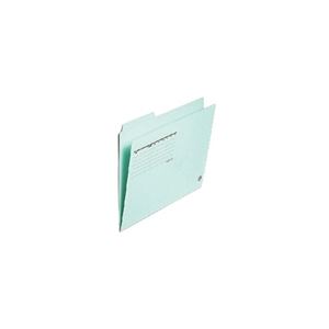 （まとめ買い）プラス カットフォルダー 3山 FL-063IF A4 青 3枚【×20セット】