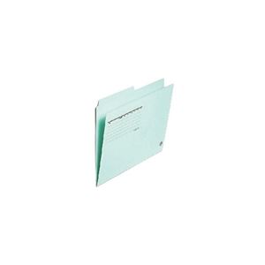 （まとめ買い）プラス カットフォルダー 2山 FL-062IF A4 青 10枚【×10セット】