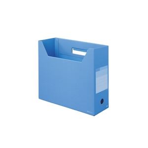 （まとめ買い）プラス ボックスファイル レギュラー FL-023BF SKB 【×10セット】