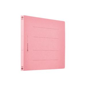 （まとめ買い）フラットファイル 紙バインダー 2穴 A4E 桃10冊 D018J-PK 【×20セット】
