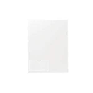 （まとめ買い）プラス カードポケット付クリアホルダ10P FL-180HO 【×10セット】