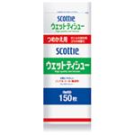 （まとめ買い）クレシア スコッティ ウェットティシュー 詰替用 【×10セット】