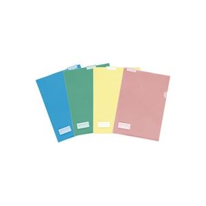 （まとめ買い）プラス すっぽりホルダー見出し付8P FL-191HO混色 8枚【×10セット】