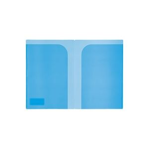 （まとめ買い）プラス すっぽりホルダーA3見開3枚 FL-193HOブルー 【×10セット】