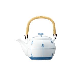 （まとめ買い）日光陶器店 土瓶 めばえ 茶こし付 【×2セット】
