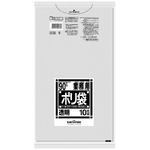 （まとめ買い）日本サニパック ポリゴミ袋 N-93 透明 90L 10枚 【×10セット】
